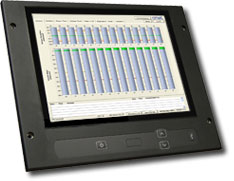 15" touch screen bearing conditioning monitoring