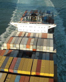 container ship