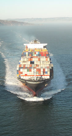 container ship